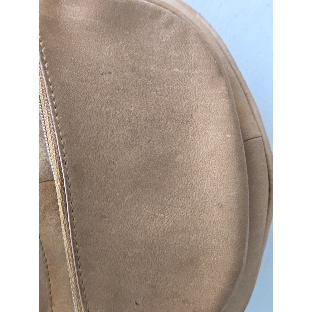 Ellington Sling Crossbody Bag Fanny Pack Waist Leather Adj Strap Distressed Tan - Picture 13 of 16